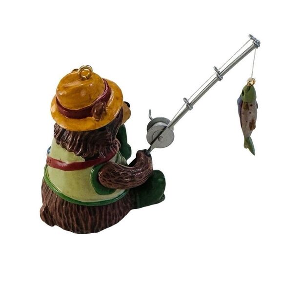 2003 Hallmark Keepsake THIS IS THE LIFE Fishing Christmas Ornament 30th Ann. - Picture 4 of 9